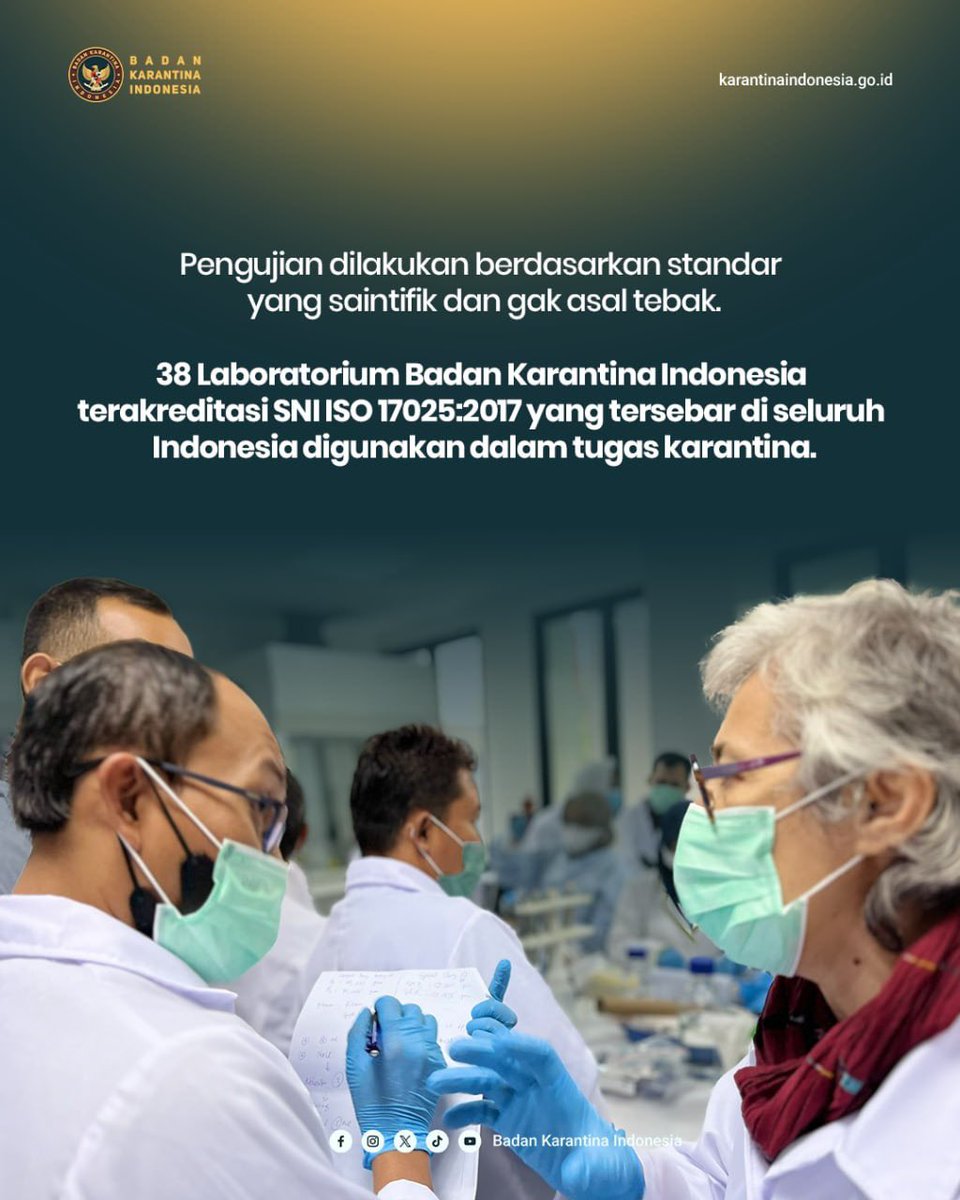 Badan Karantina Indonesia tweet media