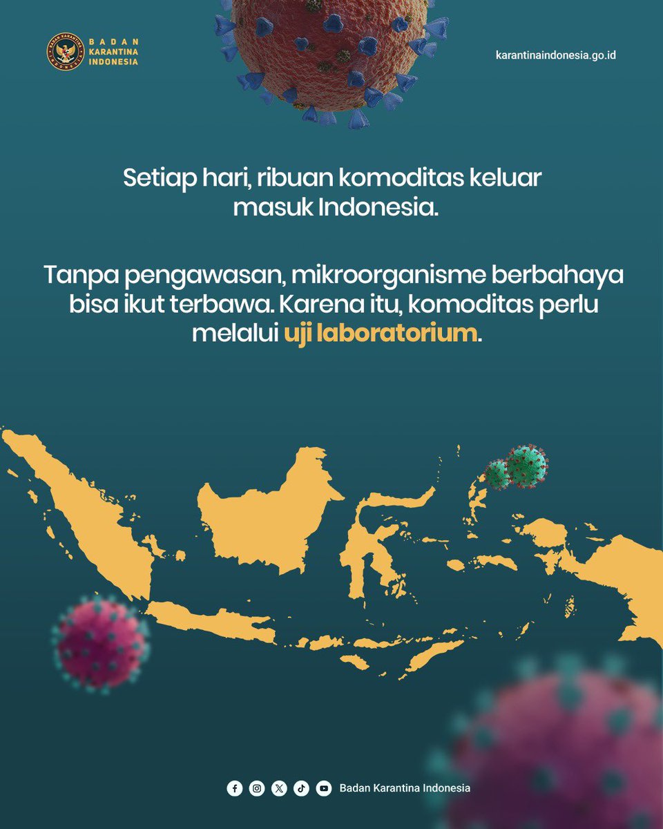 Badan Karantina Indonesia tweet media