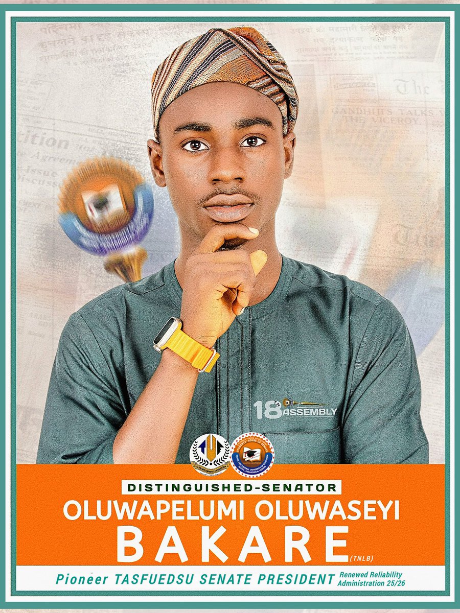 DIST-SEN. OLUWAPELUMI OLUWASEYI BAKARE tweet media