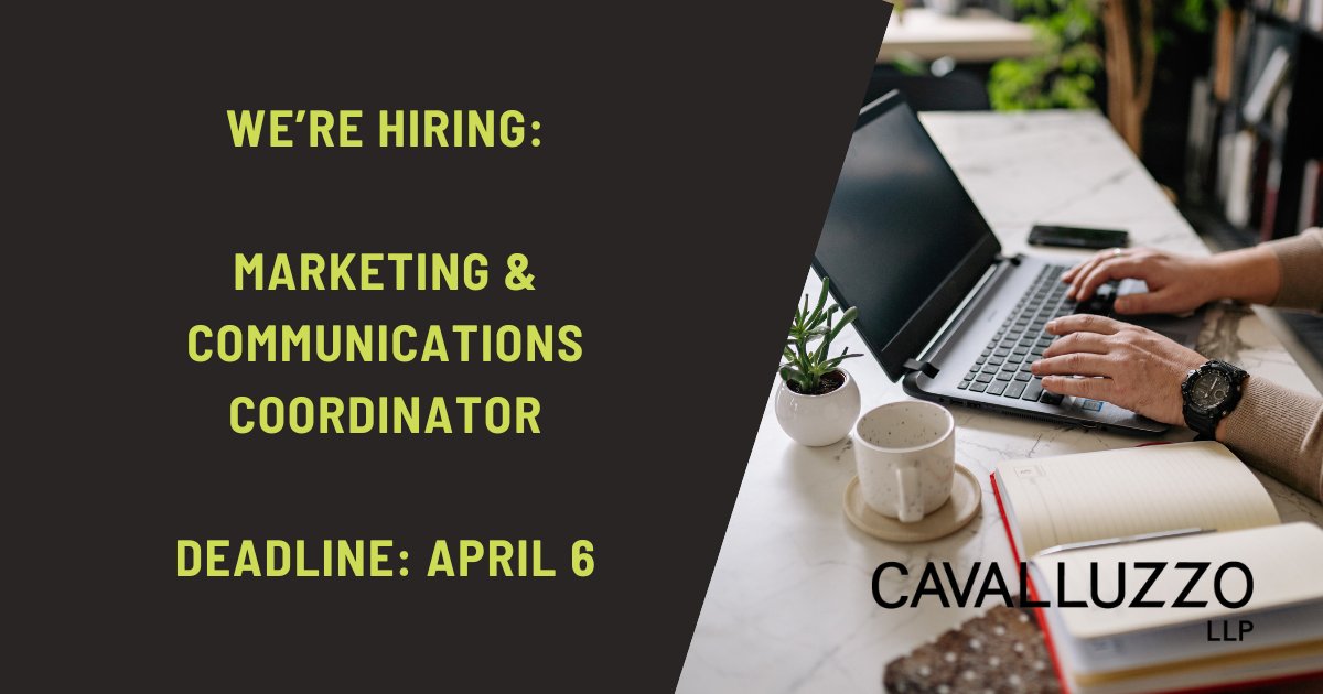 Cavalluzzo LLP tweet media