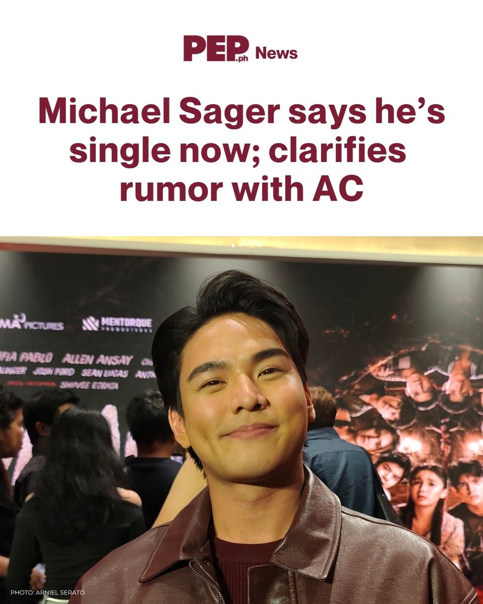PEPalerts's tweet photo. Michael Sager declares: "No dating so far. And I'm single, yes."
https://t.co/Z46bvzk73Z https://t.co/iu7vy3wM1k