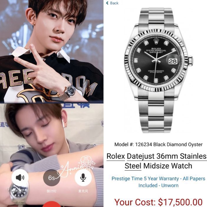 But โรเล็กซ์ใส่ก่อนหน้านั้นแล้ว แต่ไม่มีคนสนใจ พอมันออกจากวงแม้แต่เรื่องเล็ก ๆ เท่าแตดเช่นใส่นาฬิกาก็โดนจับเอามาเป็นประเด็น สร้างเฮดเทรนว่ามันมีเงินซื้อจากเงินสัญญาฉบับใหม่

ทำงานหนักมา 6 ปี ทัวร์ทั่วโลก จะไม่ให้มีเงินเลยมั้ง เอาเวลาไปพัฒนาสมองบ้างนะ