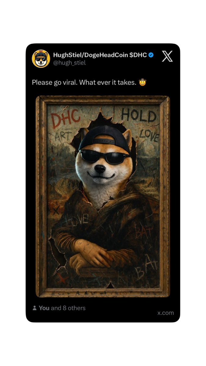 HughStiel/DogeHeadCoin $DHC tweet media