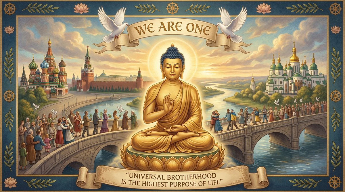 rishabhloomba's tweet photo. @KremlinRussia_E @APUkraine Man for centuries has been trying to achieve peace thru war, but a thorn tree will never grow sweet fruits. Peace and Purpose of life hide in unconditional love, compassion and forgiveness. https://t.co/U3DagSwXcb
