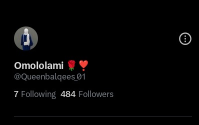 Omololami 🌹❣️ tweet media