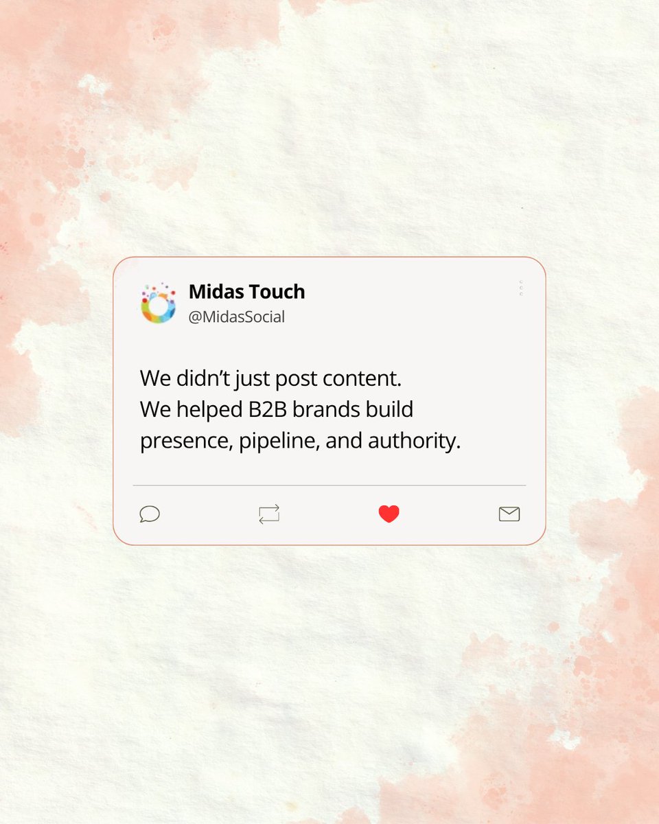 Midas Touch tweet media