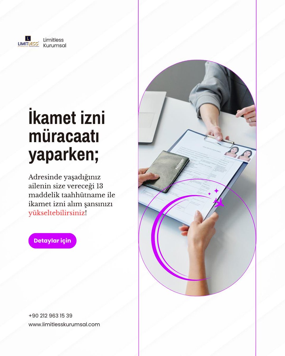 #Türkiye’de yabancıların yasal izinleri hakkında bilgilendirme “ikamet izni için tek püf nokta! İlk müracaat ve uzatma işlemlerinde 6 aylık ikamet izni?”

#ikametizni 
#limitlesskurumsal 

youtu.be/kFNQBIjCVDo