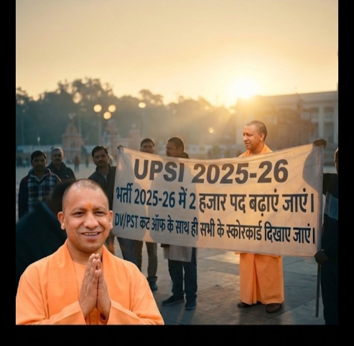 sandeep97588275's tweet photo. 1.अंतिम परिणाम से पहले ही सभी का स्कोरकार्ड जारी किया जाए।
2 रिक्त पदों की संख्या को देखते हुए उपनिरीक्षक के 4543 पदों में 2000 और पद जोड़े जाये.#UPSI_SHOW_MARKS
#UPSI_INCREASE_2000_POST
#UPSI_BHARTI_4543
@upprpb @myogiadityanath
@myogioffice @UPGovt https://t.co/vwgbOUYggZ