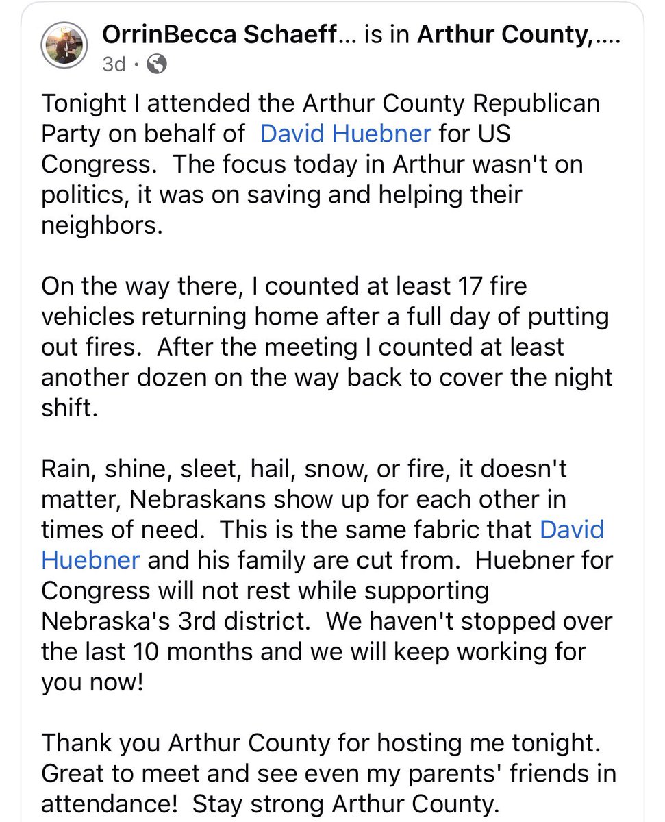 David P. Huebner tweet media