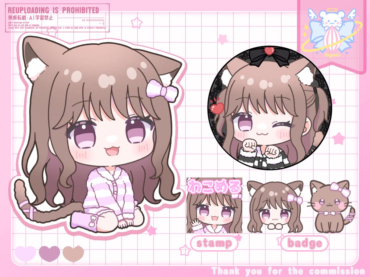 Hogemi🐹ﾐﾆｷｬﾗご依頼受付中 tweet media