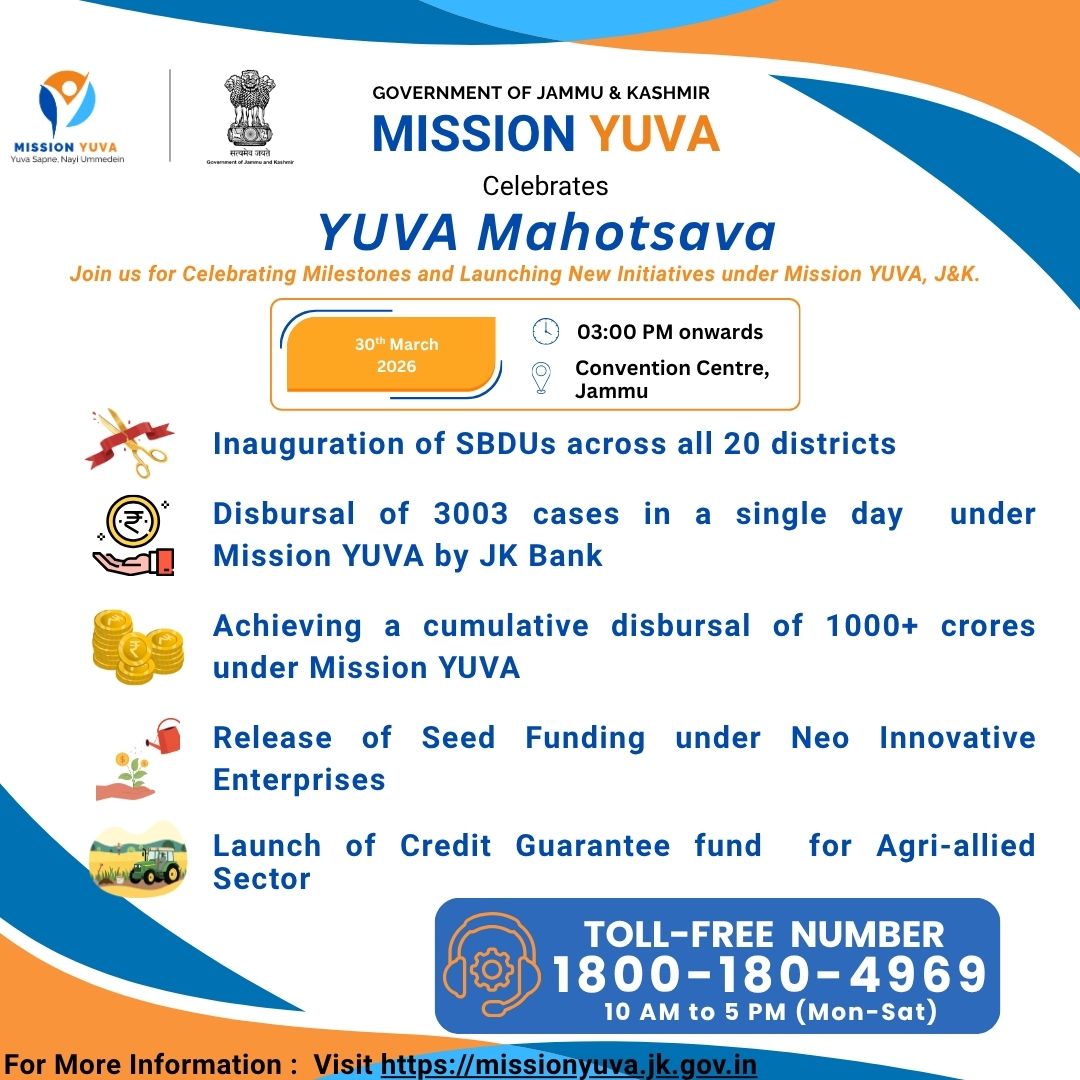 DECCPulwama's tweet photo. #Mission YUVA.
££ https://t.co/nikWhP0qPK https://t.co/JAcdgevmWL
