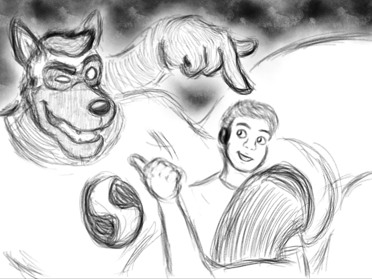 Typical4rtist's tweet photo. Finally got to draw this guy after a while. I hope ya like it, @Tate_Shaw_R~!
#tateshaw #stretchshep #germanshepherd #dog #elasticfur #elasticman #stretchysuperpower #stretchyartday #furryart #characterart #stretchy #malleable #superhero #elastichero https://t.co/KZX8QonMQY