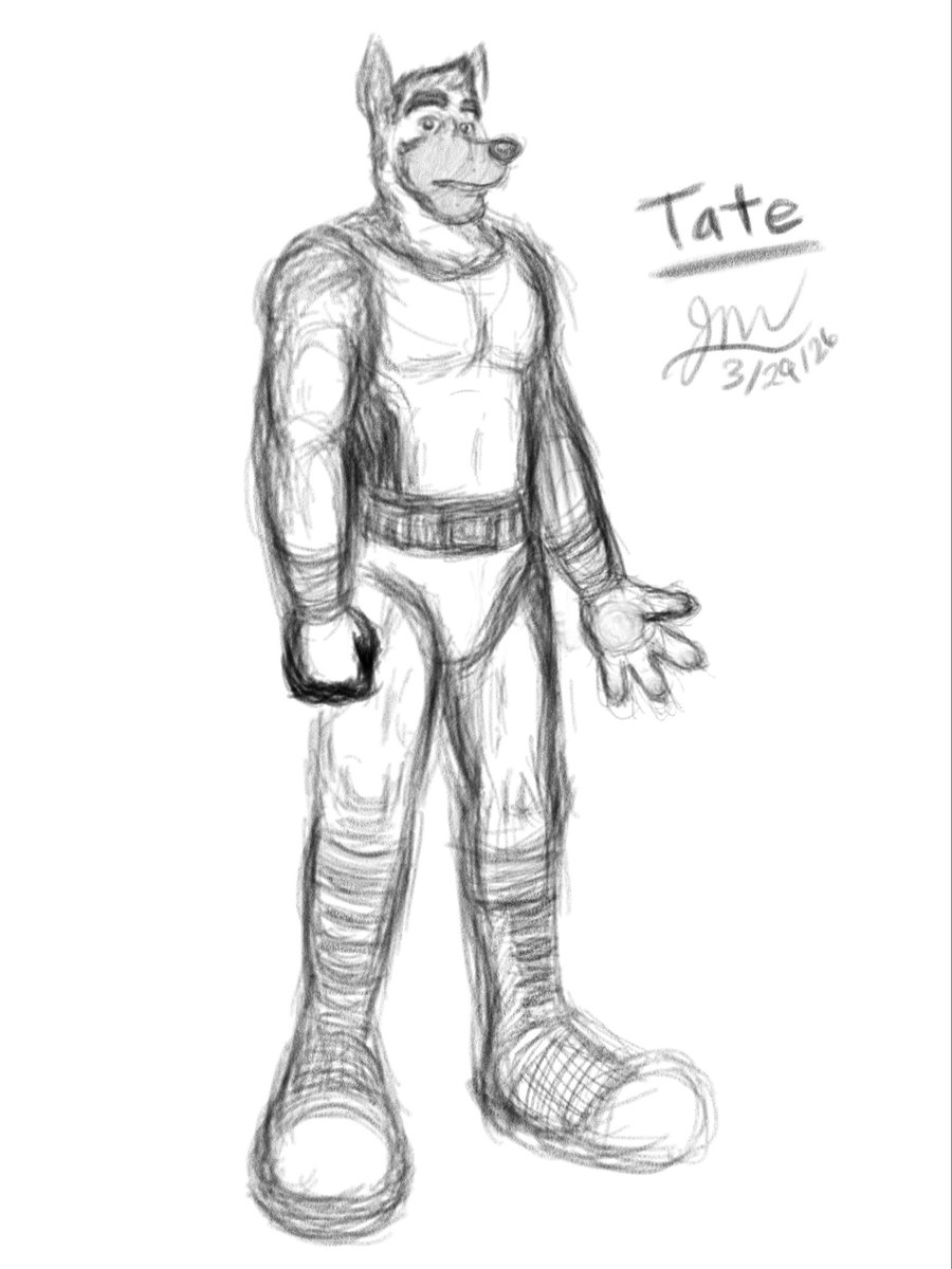 Typical4rtist's tweet photo. Finally got to draw this guy after a while. I hope ya like it, @Tate_Shaw_R~!
#tateshaw #stretchshep #germanshepherd #dog #elasticfur #elasticman #stretchysuperpower #stretchyartday #furryart #characterart #stretchy #malleable #superhero #elastichero https://t.co/KZX8QonMQY