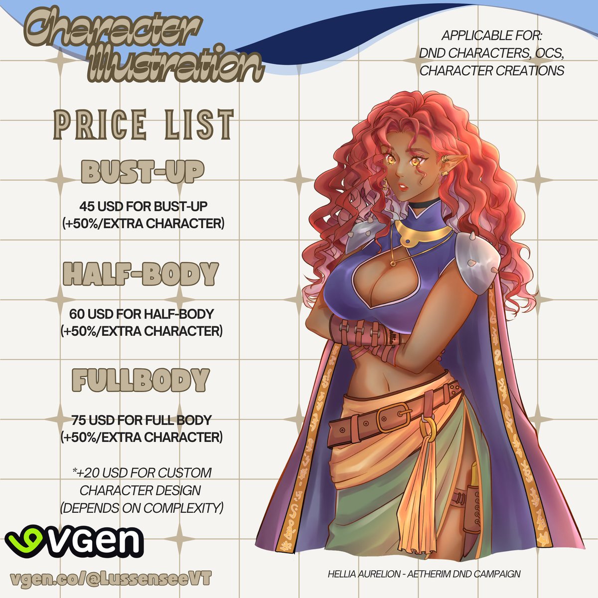 LussenseeVT's tweet photo. ☀️COMMISSIONS OPEN~!☀️

Updated c0mms sheet! RTs &amp; likes are appreciated! 🙏

more samples in comments!

☀️https://t.co/WXuALXxvFu

#VGenComm #Vgen #commissionsopen #commission https://t.co/3eBYK3Vw1z