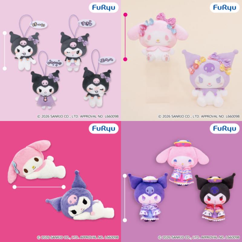 ⚠️4月登場のプライズ【追加】📣／ マイメロディ・クロミの新プライズ