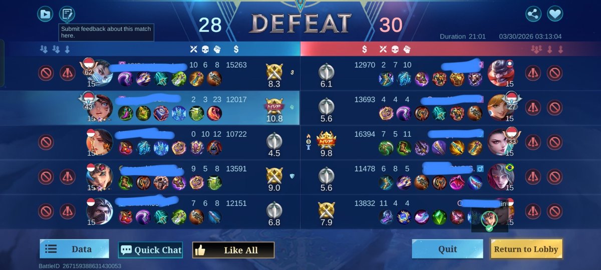 Mobile Legends Menfess tweet media