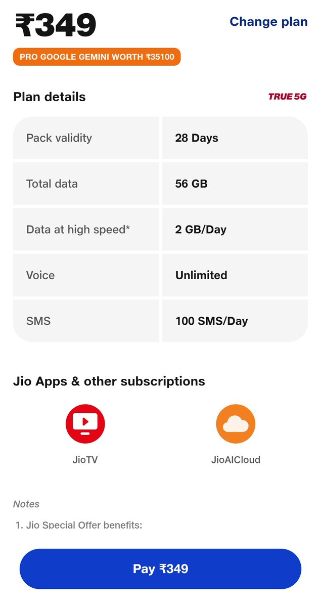 ACI_CivilizedC's tweet image. Why pack validity showing 28 days, when a month has a total of 30 days?
@reliancejio @JioCare 

@TRAI
@raghav_chadha 
#jio 
#validity