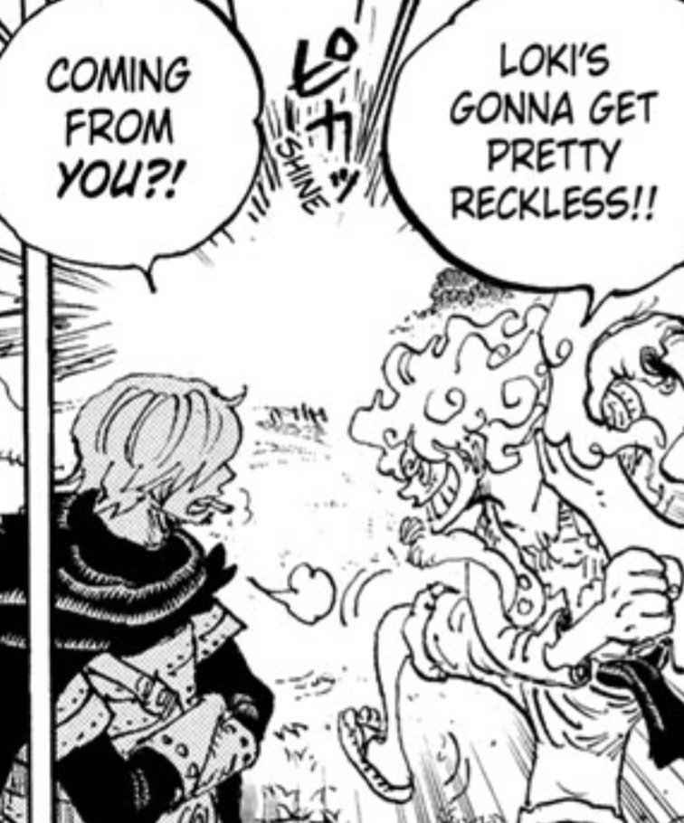 MelonTeee's tweet image. Elbaf is really proving Sanji is the one pulling in Zoro and Luffy a bunch LOL never have I seen him so tired of their shenanigans