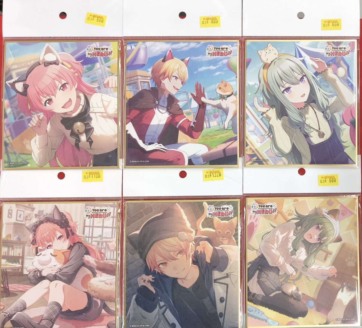 入荷情報】 『プロジェクトセカイ』より ミニ色紙コレクション 第56弾