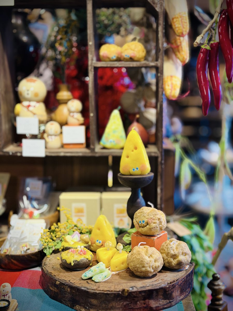 natsumehiro's tweet photo. “おいしい”がテーマの企画展『オルソのおいしい雑貨店』より
ヨウル☆プッキさん作品😋

📍場所：ハイカラ雑貨店ナツメヒロ（神奈川県相模原市）
📅会期：2026年3月28日(土)〜4月19日(日)

#オルソのおいしい雑貨店
@pukkisan https://t.co/WjRAik1bNp