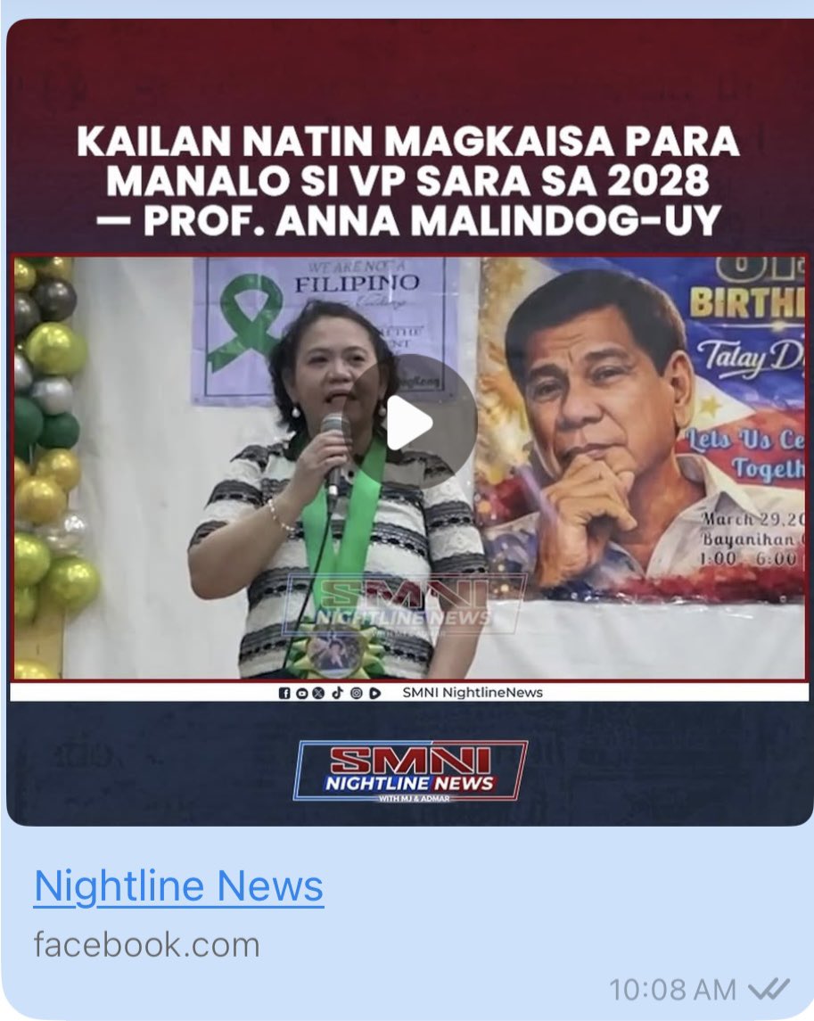 Anna Malindog-Uy tweet media