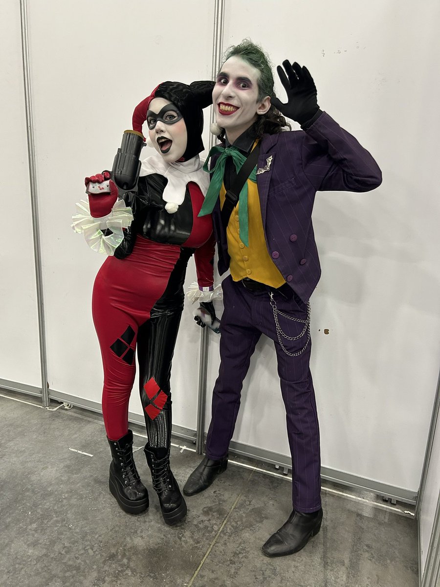 Harley Quinn &amp; Joker

Inst. nany_trevi &amp; ozzkar_drakul

#Cosplay
#HarleyQuinn
#Joker
#Batman
#DCComics