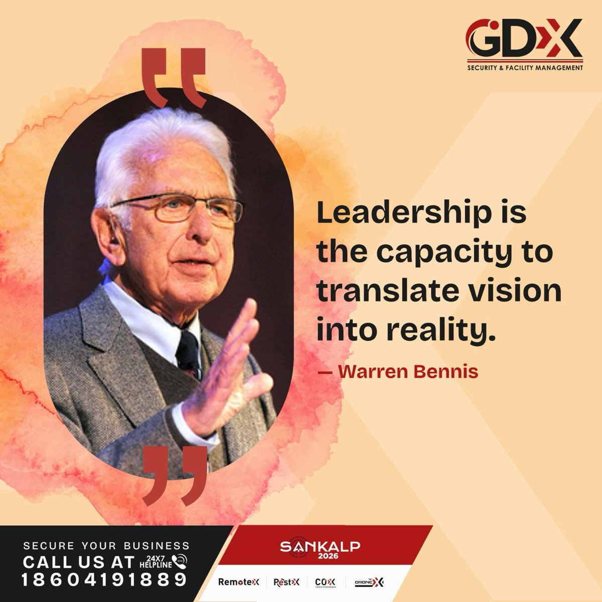 GDXfacility's tweet photo. Leadership isn’t about ideas—it’s about turning them into action. 🚀✨
Stay focused, stay committed, and make your vision a reality every single day.
#Leadership #MondayMotivation #GDXGroup

Call us anytime at our 24x7 helpline: 18604191889  #Sankalp2026 #GDXGroup #RemoteX https://t.co/8zbcwrZG2g