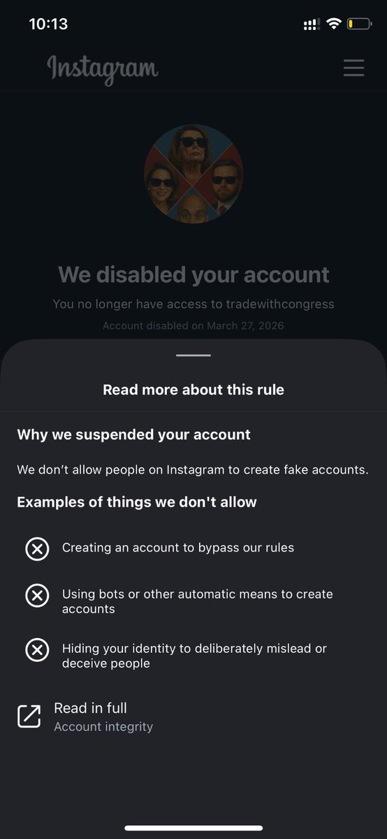 Trade With Congress tweet media