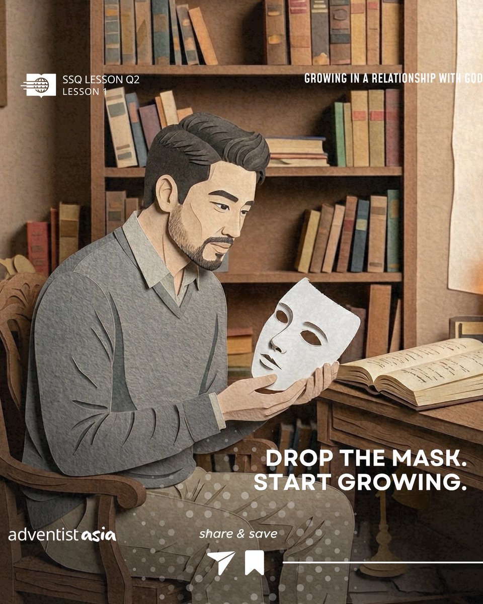 adventistasia's tweet image. You can’t heal what you keep hiding.

We say “I’m fine” even when we’re falling apart. But Jesus already knows the struggle and still invites us closer.

Read Lesson 1: Reality Check. 
sabbath-school.adventech.io/en/2026-02/01/…

#SabbathSchool #RealityCheck