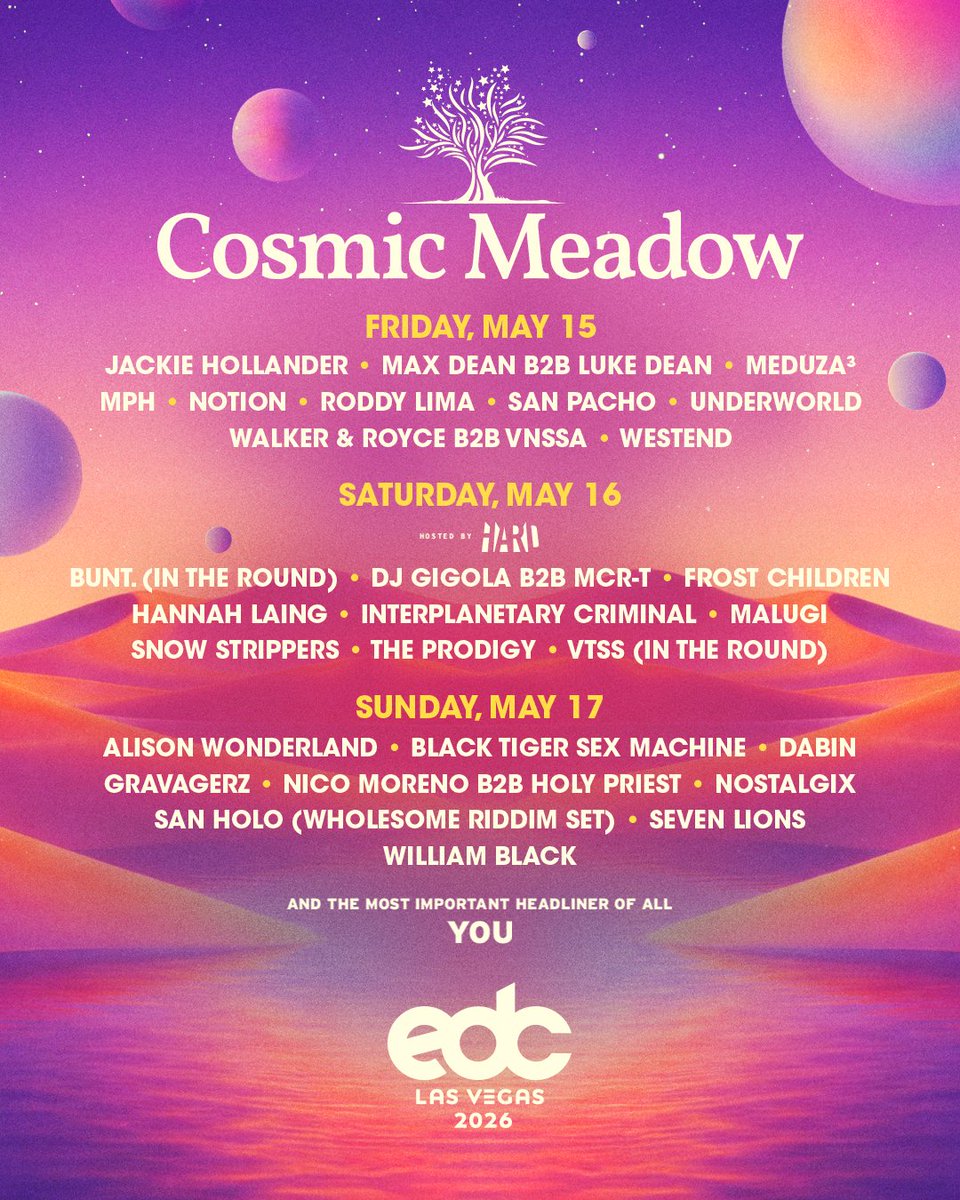 EDC Las Vegas tweet media