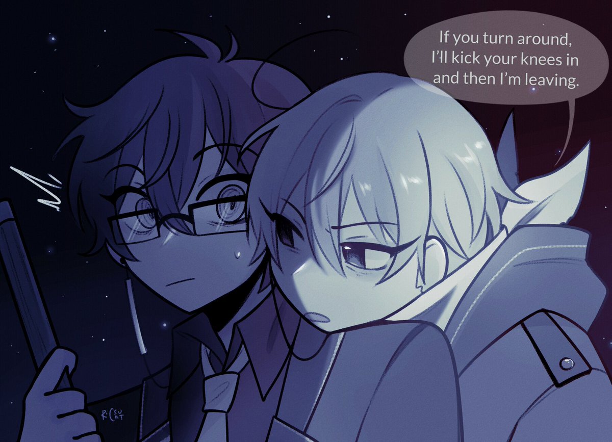 ricsucat's tweet photo. Chapter 1 of my 86-kinda AU #caeheng fic is up, go read all 17K+ words of it. Check the tags, it's a slow burn.
https://t.co/4mMFrNGTv5 https://t.co/wSHezxc8Da