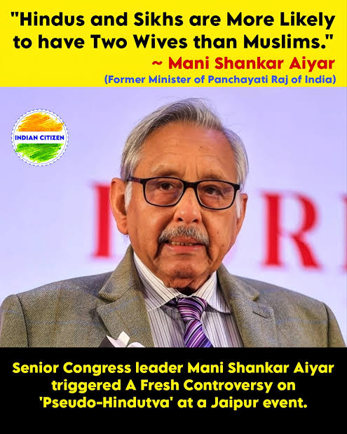 From Rahul Gandhi calling those who identify as Hindus "violent" in Parliament to Mani Shankar Aiyar mocking our temples today; the pattern is clear. 📉

Shame On ManiShankar Aiyar &amp; the leadership for this constant bias! 🚩

#Congress_Insults_Hindus