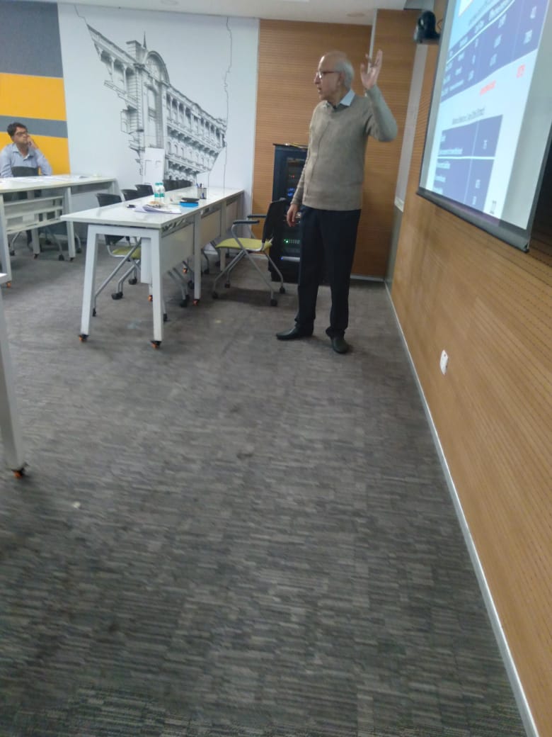 IndASedu's tweet image. Our Founder, Amitabha Mukherjee explaining the effect of deferred taxes on goodwill calculation through a numerical example.

#indas #indastraining #accounting #financialreporting #learninganddevelopment #corporatetraining
