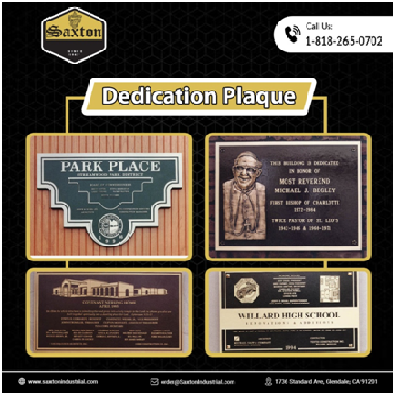 saxtonind's tweet photo. Honor milestones and memorials with a custom dedication plaque designed for timeless recognition. Crafted from premium materials for lasting beauty and durability. Contact Us today to create a meaningful tribute. https://t.co/fucORBz3x3