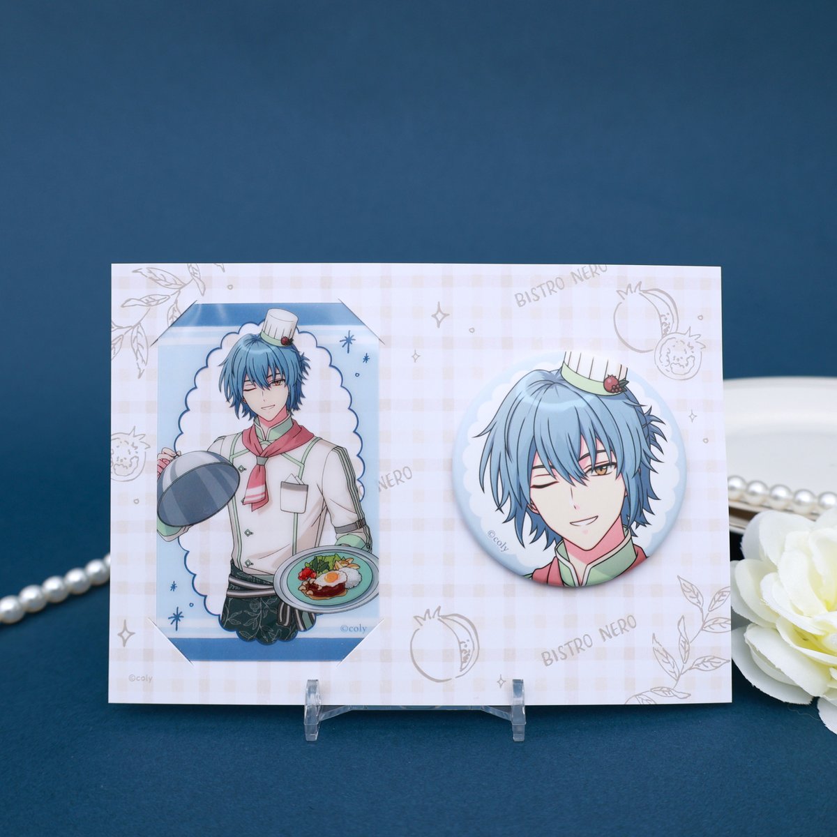 NEW ITEM】 coly cafe! 魔法使いの約束 缶バッジ＆クリアカードセット
