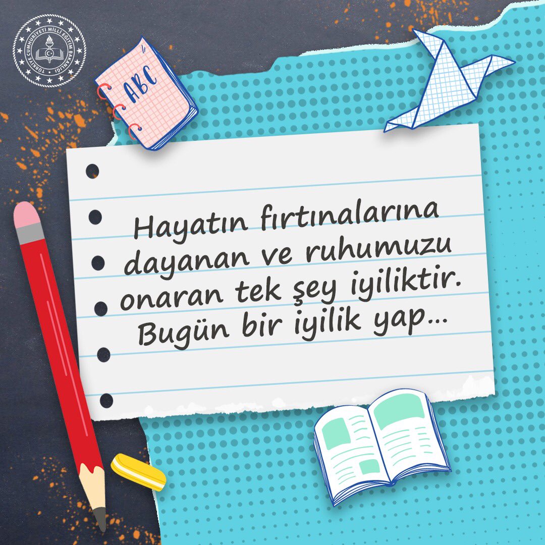 tcmeb's tweet photo. Maarif ailemize mutlu, sağlıklı ve başarılı bir hafta diliyoruz… 🤗 https://t.co/iYxgTYXIr4