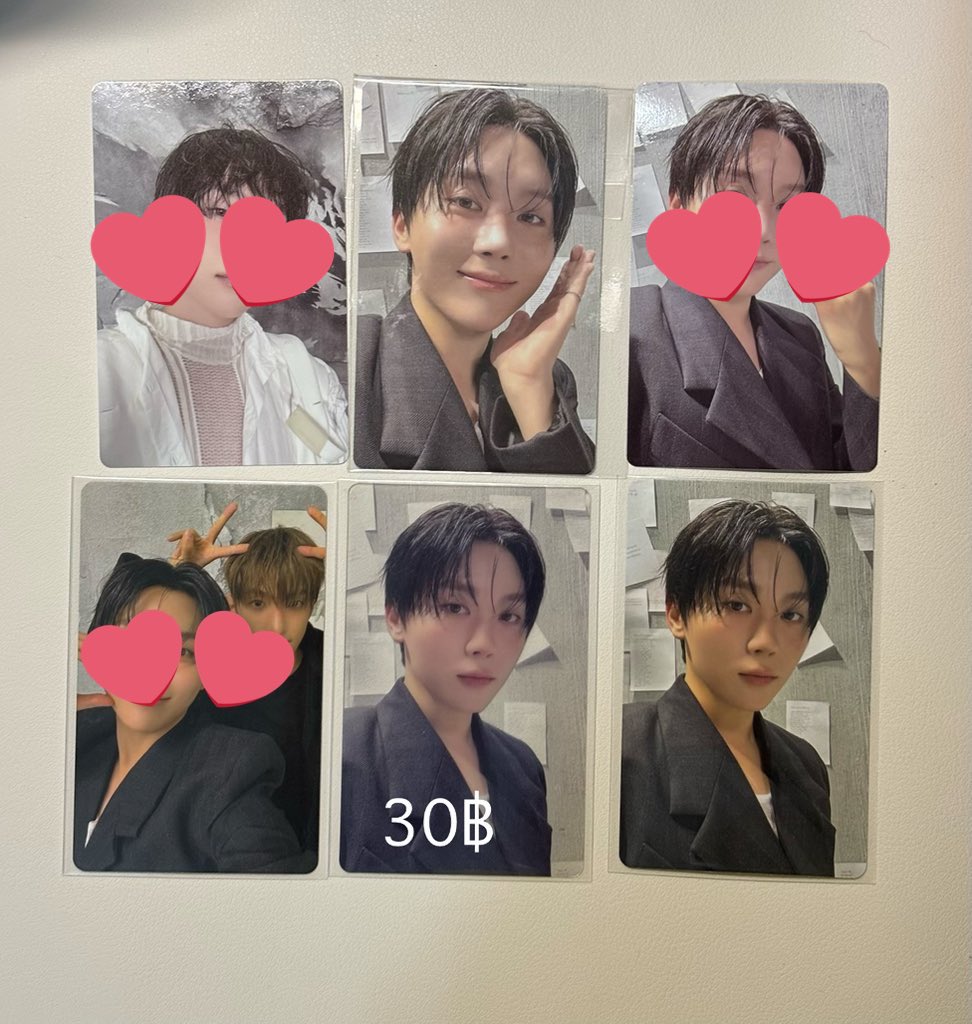 •พร้อมส่ง•

🌼ราคาใบล่ะ 50฿ทุกใบ 

ยกเว้น ใบละ30฿ ราคาเท่าเดิม

📮คส. 40฿ (EMS)
Dm only 💌
#ตลาดนัดสวนแครอท #ตลาดนัดseventeen