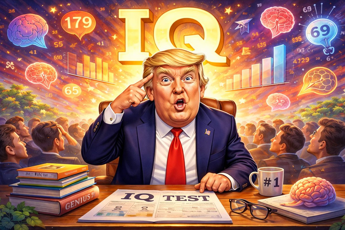 Musing: Donald Trump & His Wonderful Obsession With IQ Read More: https ...