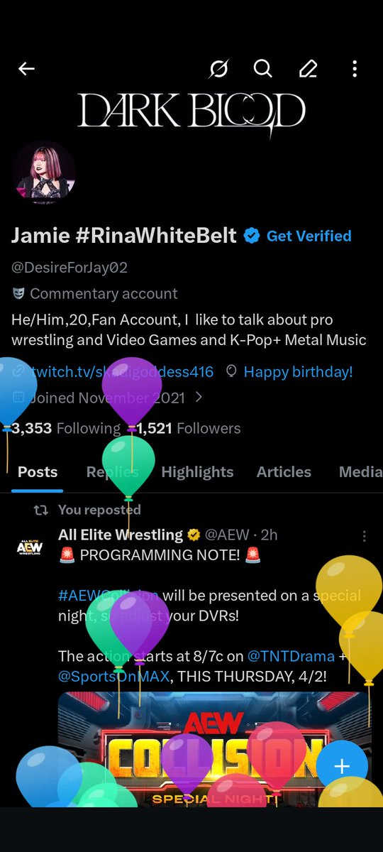 Jamie #RinaWhiteBelt tweet media