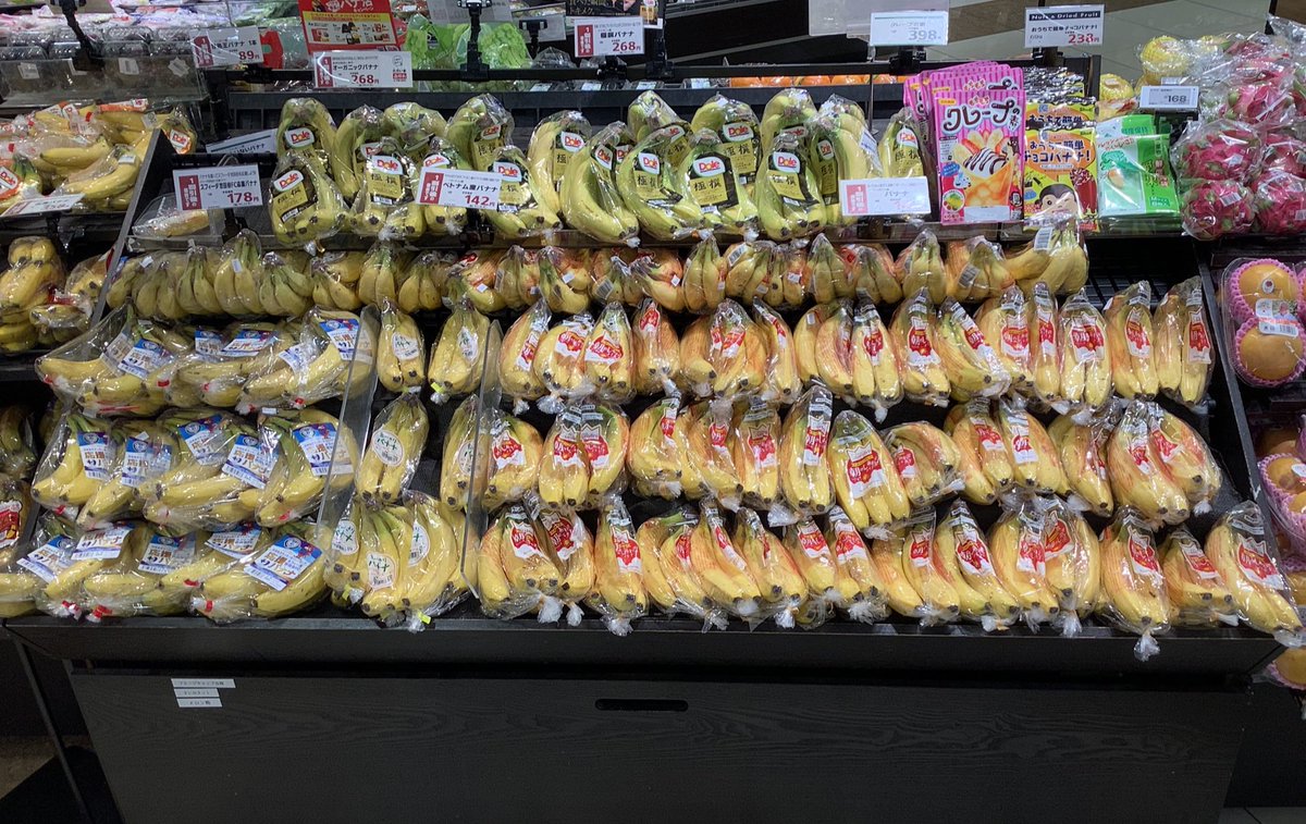 154summitstore's tweet photo. 本日のおすすめのご紹介✨

本日のおすすめはバナナ🍌です❗️

朝どりバナナやスフィーダ応援バナナなど様々な種類のバナナをご用意しています♪

さらになんと🤩
本日はバナナが1割引き😳

ぜひこの機会にご利用くださいませ😊

#サミットストア
#サミット成城店 https://t.co/lTQKpk5ofK