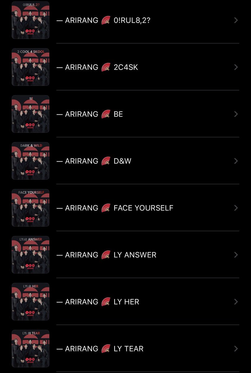 hyuk ⁷; ARIRANG tweet media