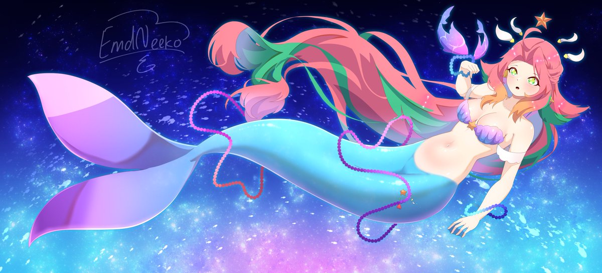 CamHaiDang1's tweet image. Happy International Mermaid Day!
If you remember my old days, you'll know who she is and that tail ^^
#mermaid #LeagueOfLegendsFanArts  #人魚 #美人鱼