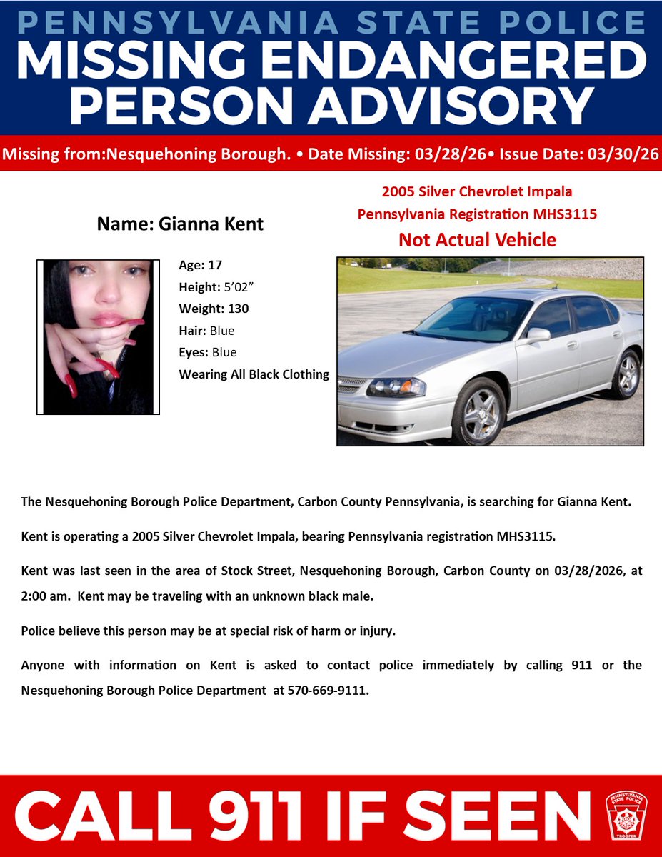 PA State Police tweet media