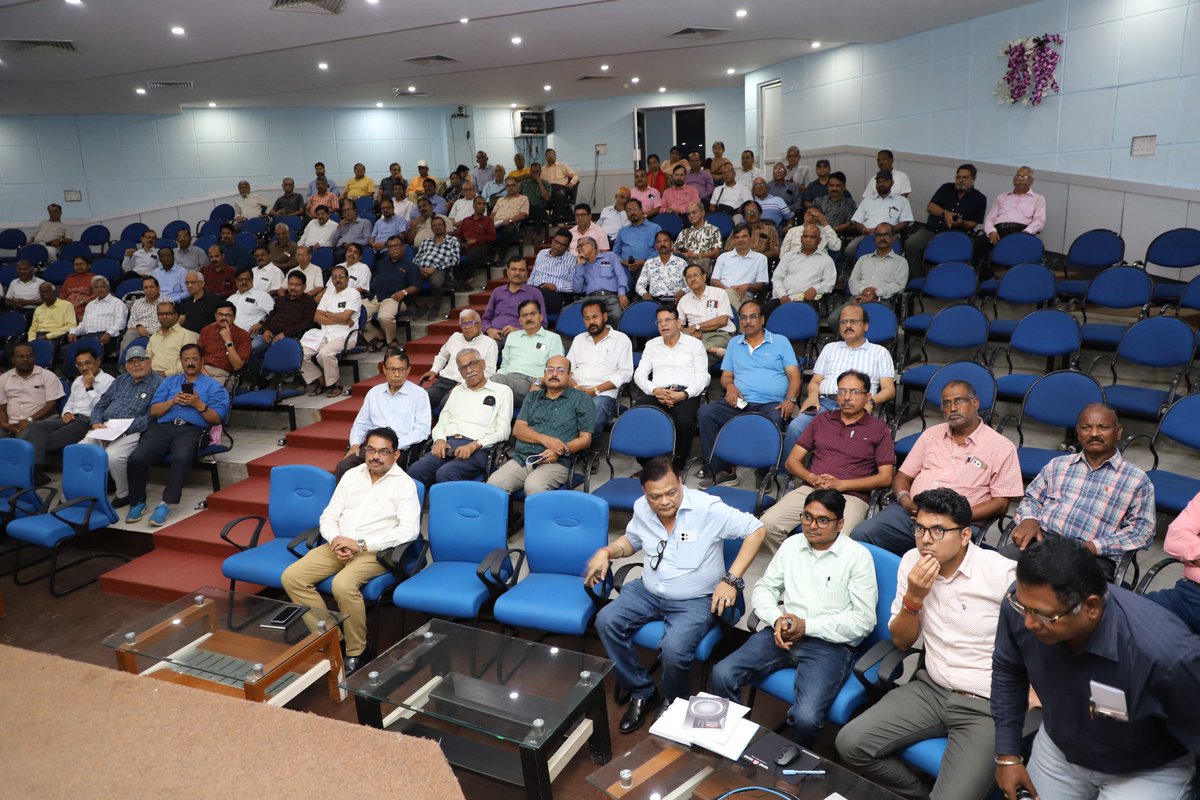 NALCO_India's tweet photo. With an effort to streamline post-retirement health benefits(especially IPD treatment), a training session was conducted at the Corporate Office, #Bhubaneswar for empanelled hospitals and ex-Nalconians ahead of the launch of the new cardless #PRMBS system. Shri Asutosh Rath, ED(HR), along with senior officials, was present on the occasion. The initiative will eliminate manual admission approvals by enabling hospitals to verify patient eligibility through a dedicated portal, ensuring faster and smoother admission and discharge processes. 
@kishanreddybjp @satishdubeyy @MinesMinIndia @DPE_GoI @mygovindia #HealthcareInnovation #DigitalTransformation #Nalco #SeamlessCare