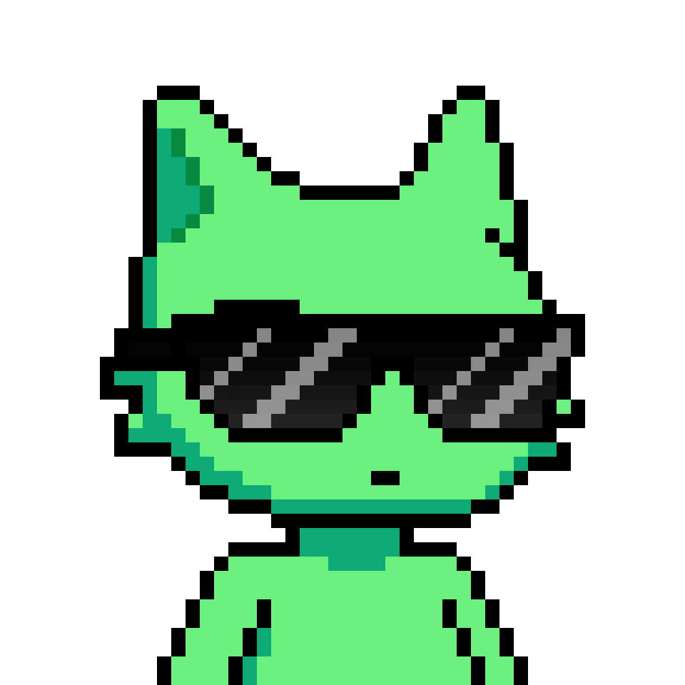 Alien Cat bring you love  and good luck  today～
