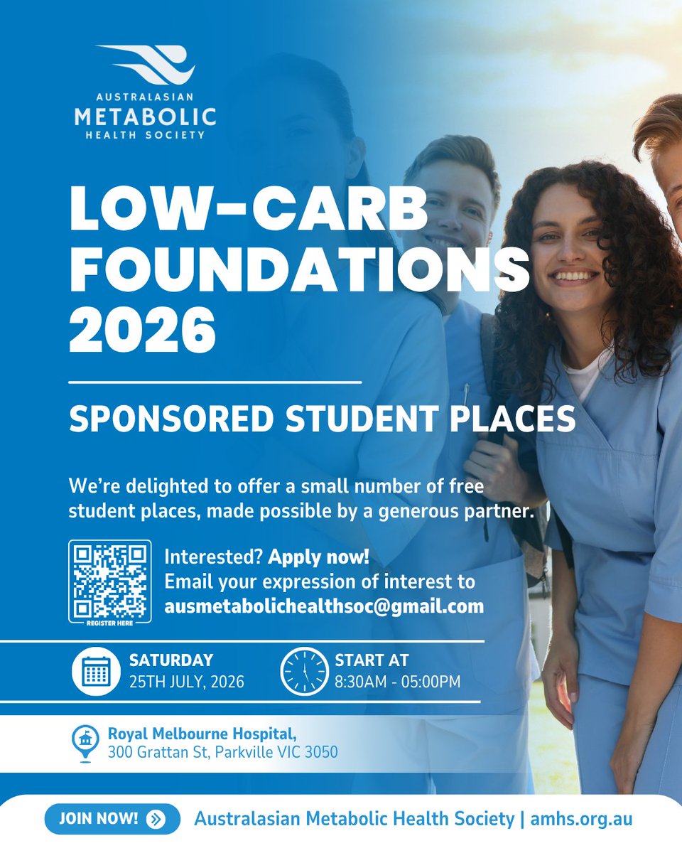 Australasian Metabolic Health Society tweet media