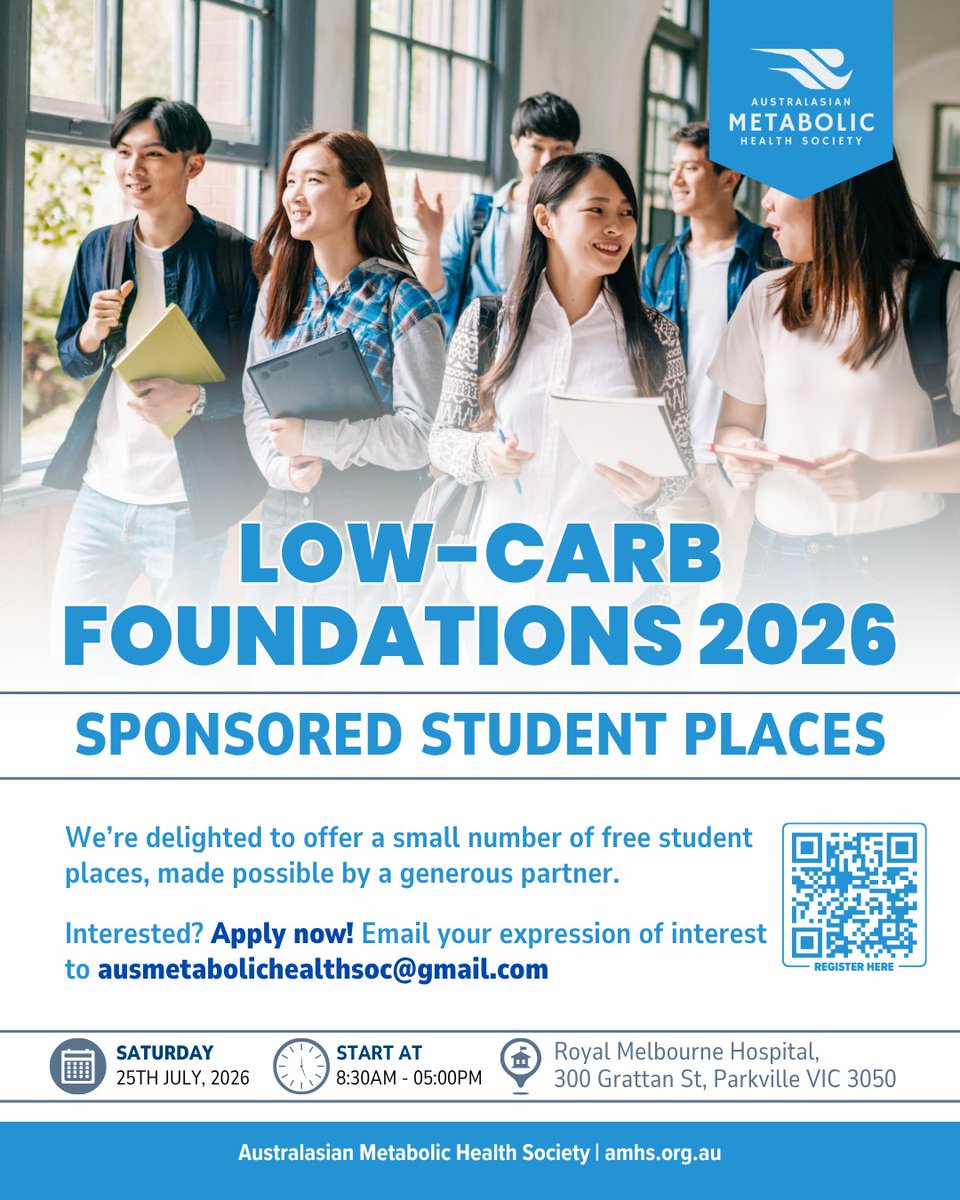 Australasian Metabolic Health Society tweet media