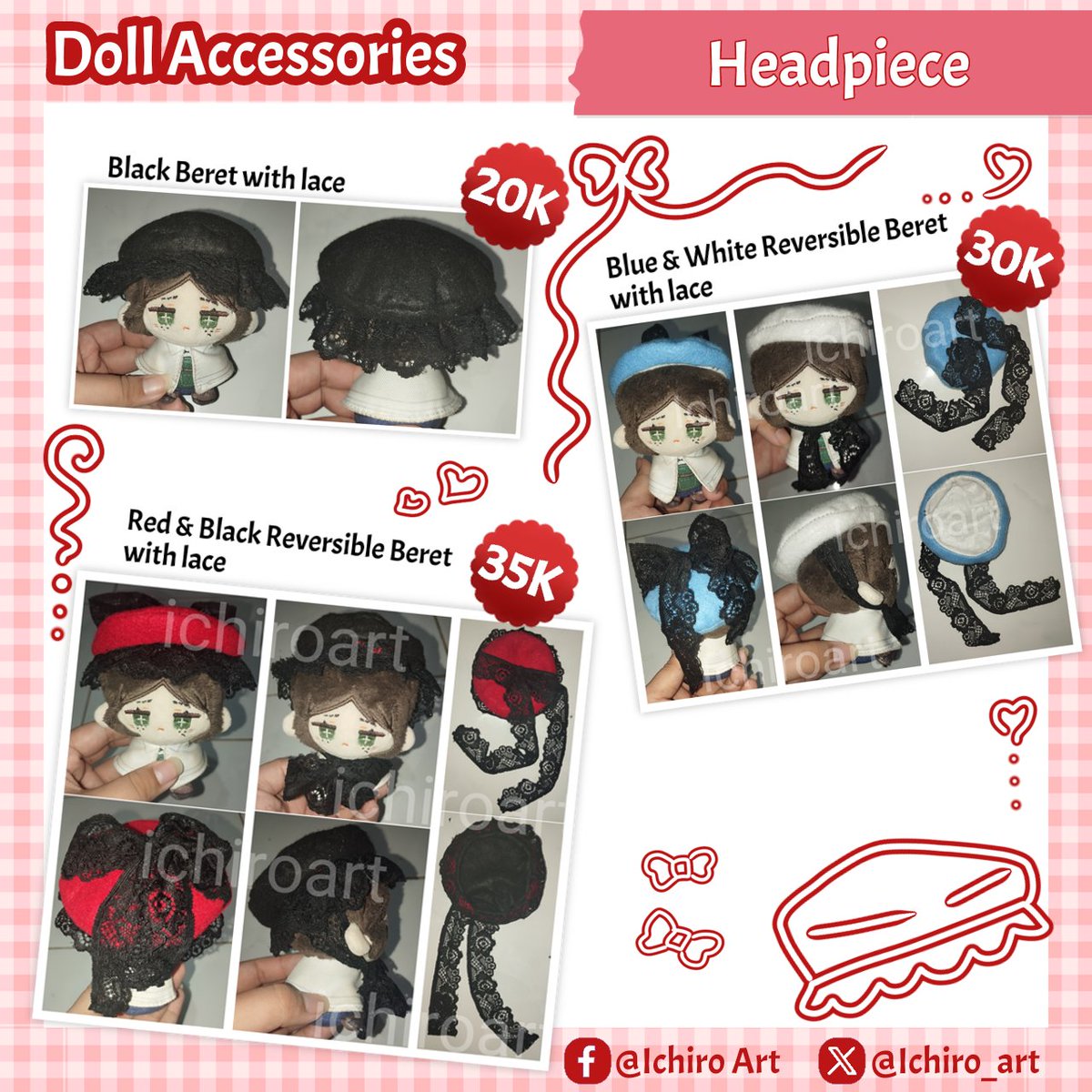 Ichiro_art's tweet photo. (1/2) Repost, new products!
Alo, Ichi here (人 •͈ᴗ•͈)
Open Mail Order for Doll Accessories, stock 1pcs ea
~
Pengiriman via LionParcel,
Free ongkir Jabodetabek,
Olshop 🚫
~
❤️&🔄 appreciated, thank you ouq)❤️
#ichiroart #handcraft #dollaccesories #dollaccessory https://t.co/0OL0qJrwn9