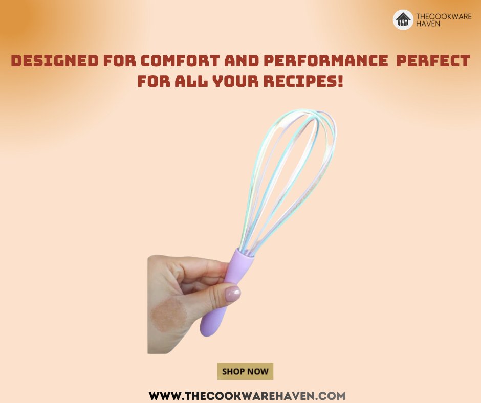 cookwarehaven's tweet image. Make every recipe effo Designed for comfort and performance, this versatile whisk ensures smooth mixing and perfect results every time.

thecookwarehaven.com/.../281-heat-r…...

#KitchenEssentials #CookingTools #BakingLife #HomeCooking #KitchenHacks #ChefLife #Cookware #ModernKitchen