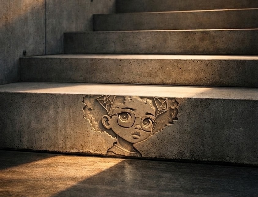 AfroTokenSUN's tweet photo. The $Afro path is already being built. Take the right stairs with her and watch how progressive it gets 
#AfroToken
@StateOfLumina https://t.co/AfMpUFINQk